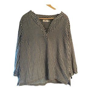 Vineyard Vines Gingham Popover - XL